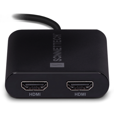 SONNET USB-C Dual 4K 60Hz HDMI 2.0 Adapter for M1 Macs Dual DisplayPort Adapter