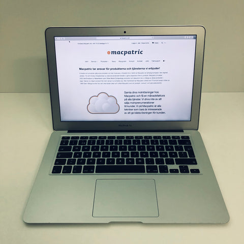 Begagnad - MacBook Air (13 tum, mitten 2012) Begagnad Dator