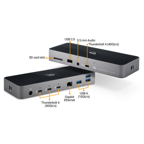 OWC Thunderbolt 4 Dock Dockningsstation