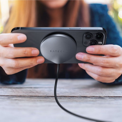 Satechi USB-C MAGNETIC WIRELESS CHARGING CABLE - Magnetiska trådlösa laddningskabel Tillbehör