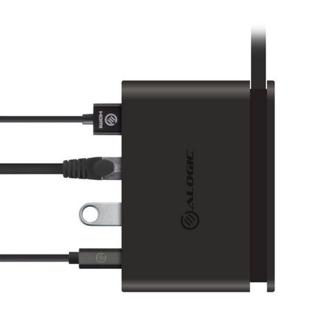 ALOGIC USB-C Travel Dock Essential 4 portar med 100W PD Tillbehör