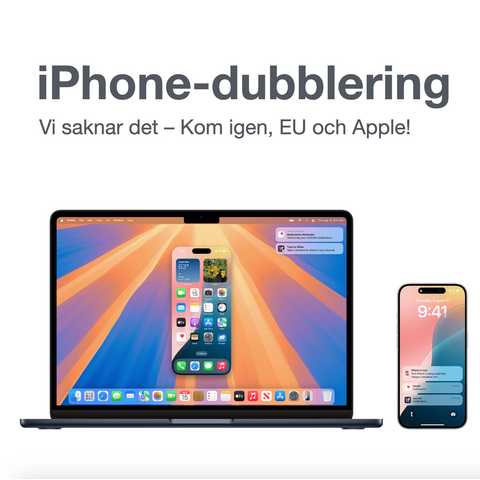 iPhone-skärmdubblering: När får vi i EU uppleva denna funktion?